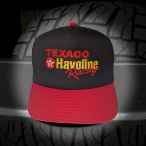 Vtg Texaco Havoline Racing Snapback Hat